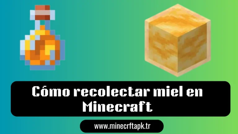 Cómo recolectar miel en Minecraft